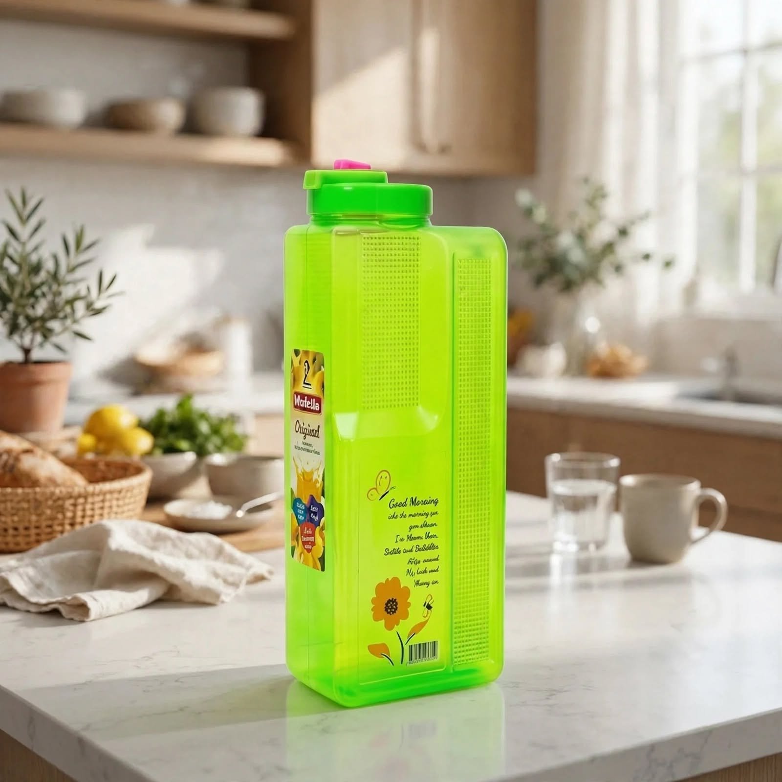 Square Bottle 2.5 Liter